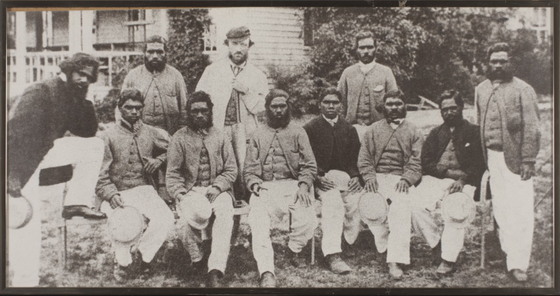 <p>The Aboriginal cricket team, 1866</p>