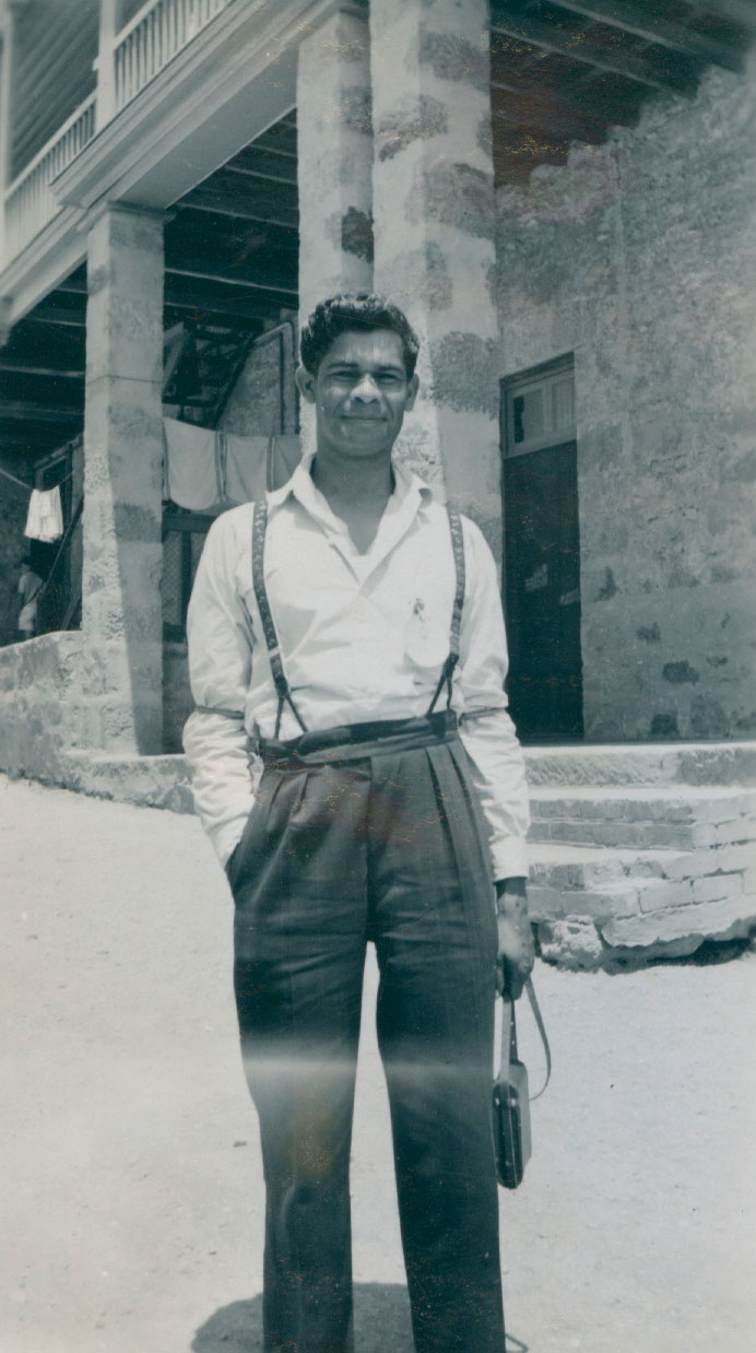First Nations activist George Abdullah, 1953.