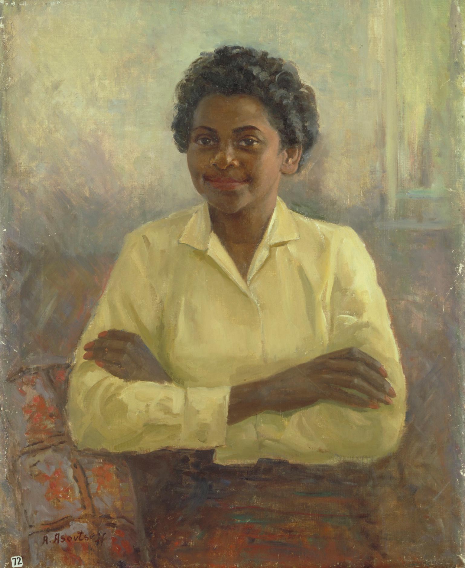 Portrait of Faith Bandler, by Alexander Asovtseff.