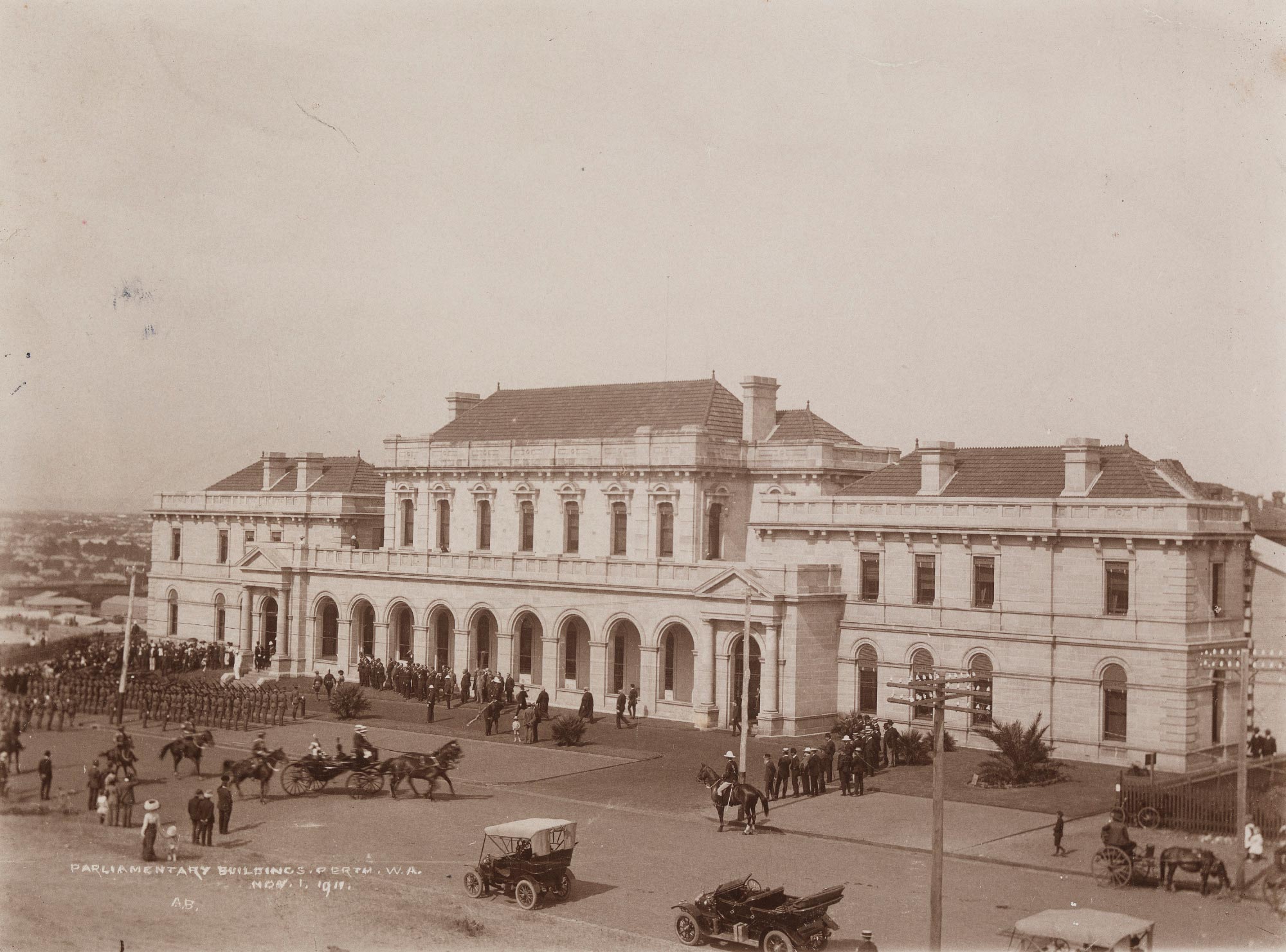 Parliament House, Perth, Western Australia, 1911.