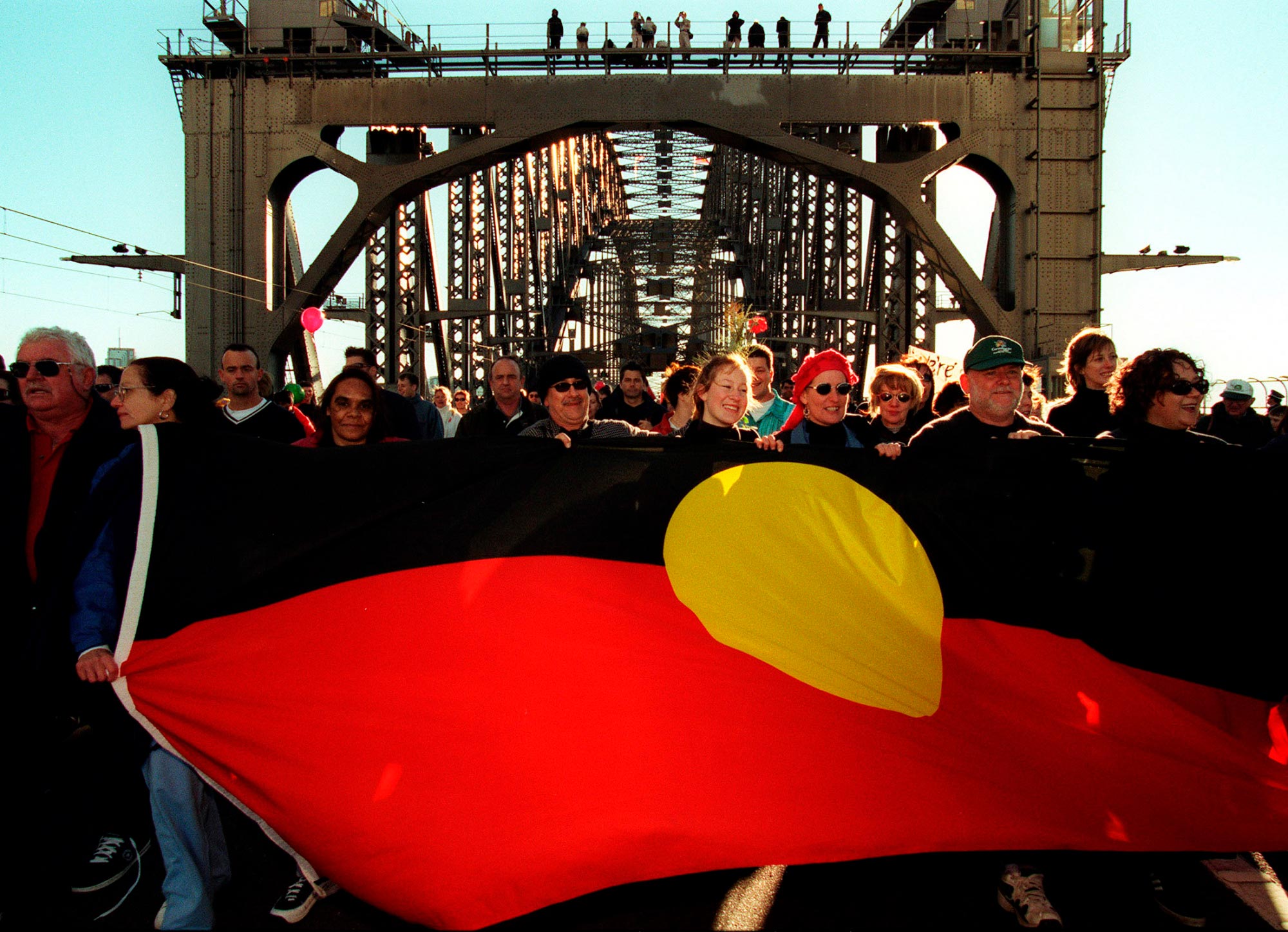 <p>Walk for Reconciliation, Sydney Harbour Bridge, 2000</p>
