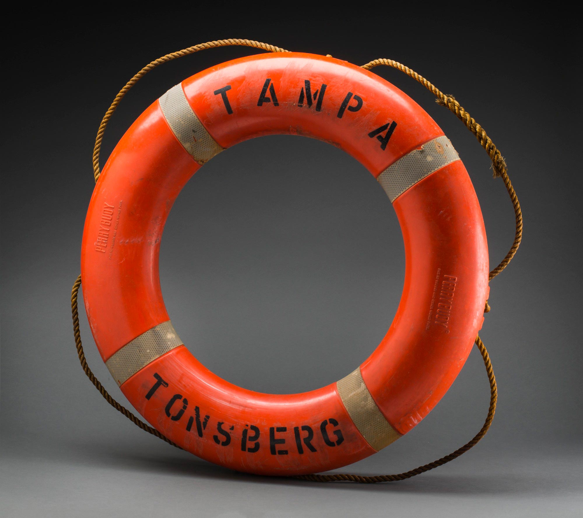 <p>Lifebuoy from the MV <em>Tampa</em></p>
