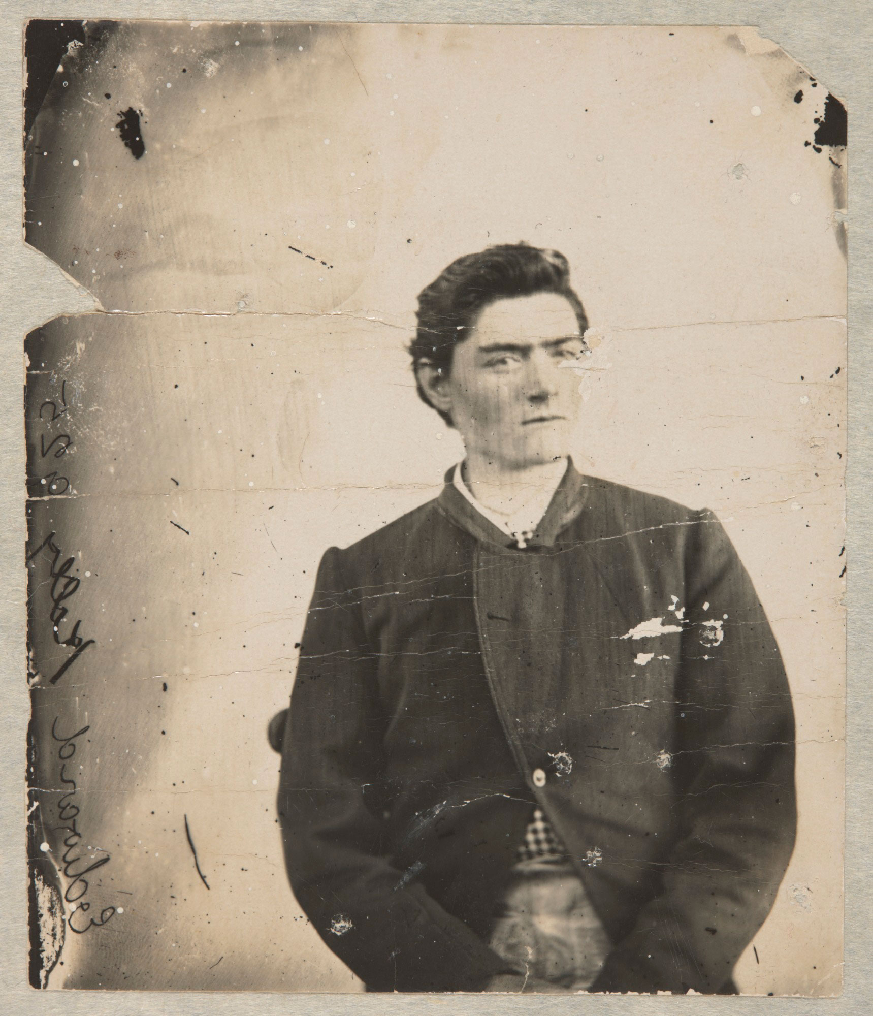 <p>Photograph of Ned Kelly, 1873</p>
