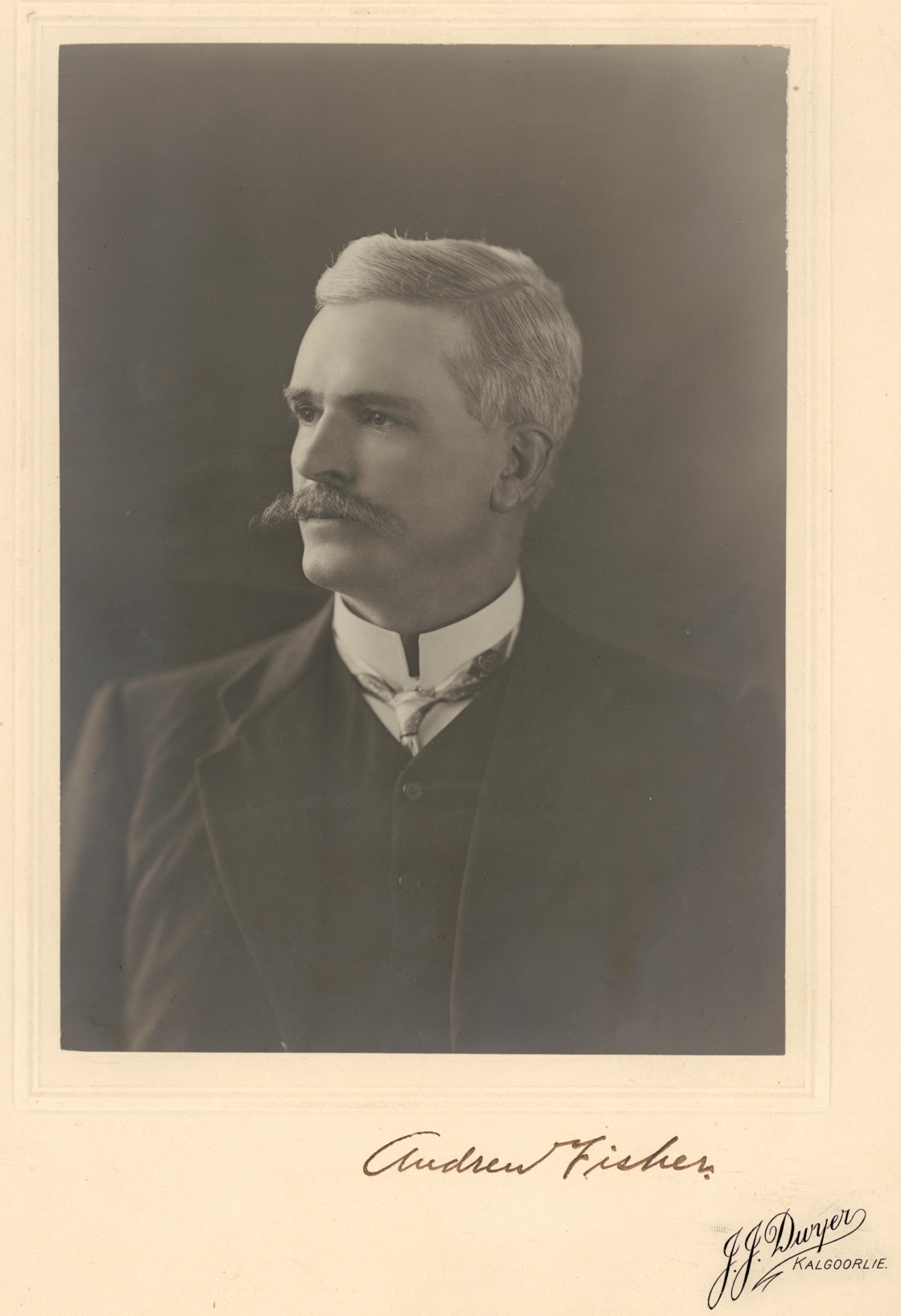 Prime Minister Andrew Fisher.