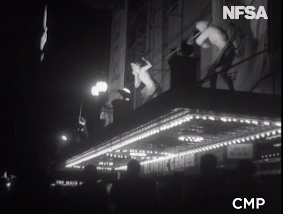 Melbourne Olympics film premiere (1957)